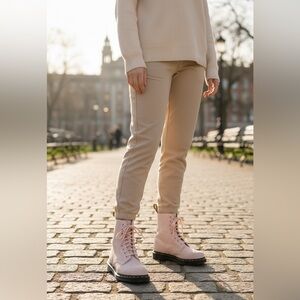 Dr. Doc Martens 1460 Pascal Tie Dye Boots in Shell Pink 7 353